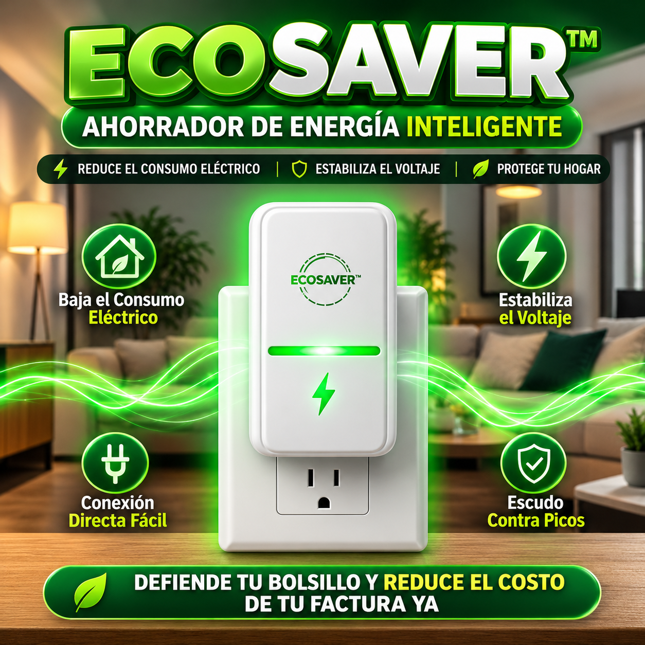 ECOSAVER™ Caja De Ahorro De Electricidad