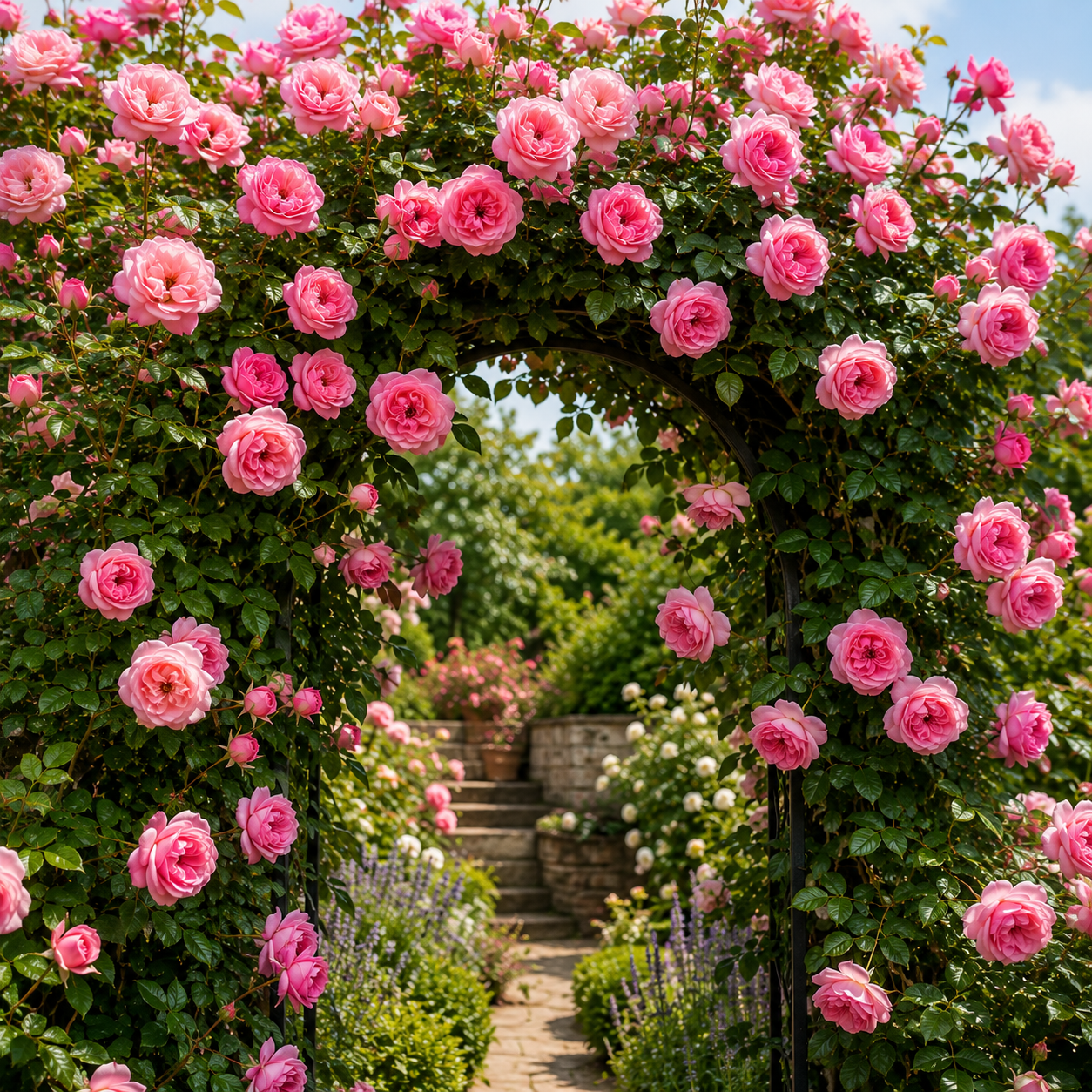 🌼 Semillas Premium de Rosas Trepadoras Exóticas Importadas de España🌱 🌹 Haz Florecer un Jardín de Ensueño
