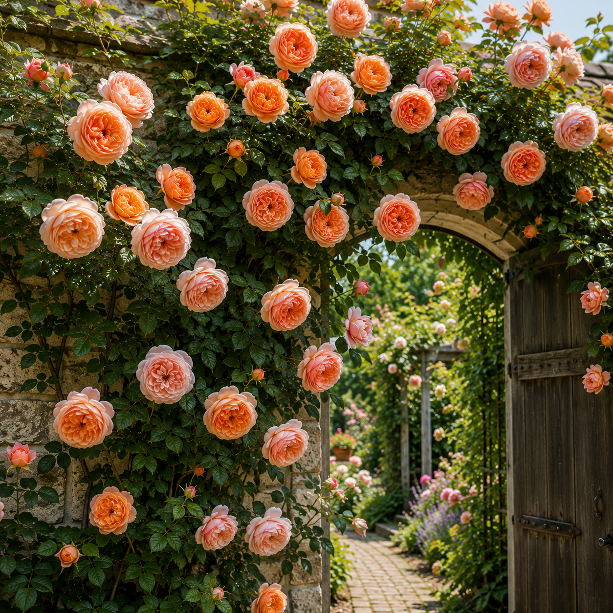 🌼 Semillas Premium de Rosas Trepadoras Exóticas Importadas de España🌱 🌹 Haz Florecer un Jardín de Ensueño