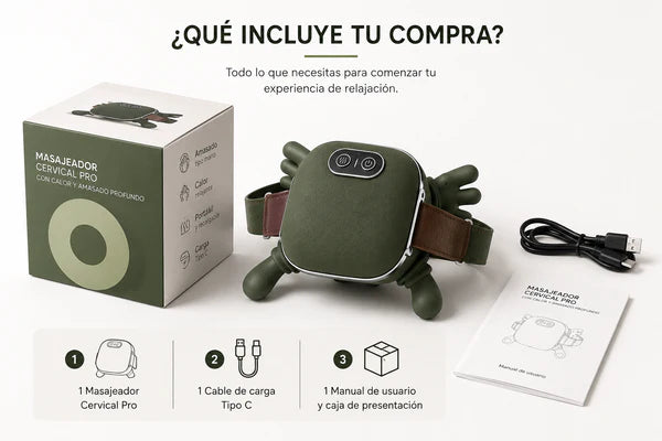 Masajeador Muscular de Alta Potencia Alivia el dolor y relaja tus músculos en pocos minutos, desde la comodidad de tu hogar.