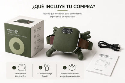 Masajeador Muscular de Alta Potencia Alivia el dolor y relaja tus músculos en pocos minutos, desde la comodidad de tu hogar.