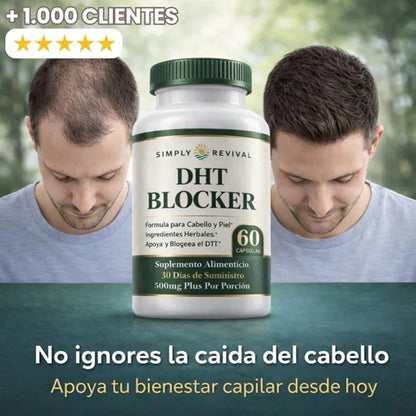 DHT ANTICALVICIE - Apoyo Integral para un Cabello Más Fuerte y con Mejor Apariencia